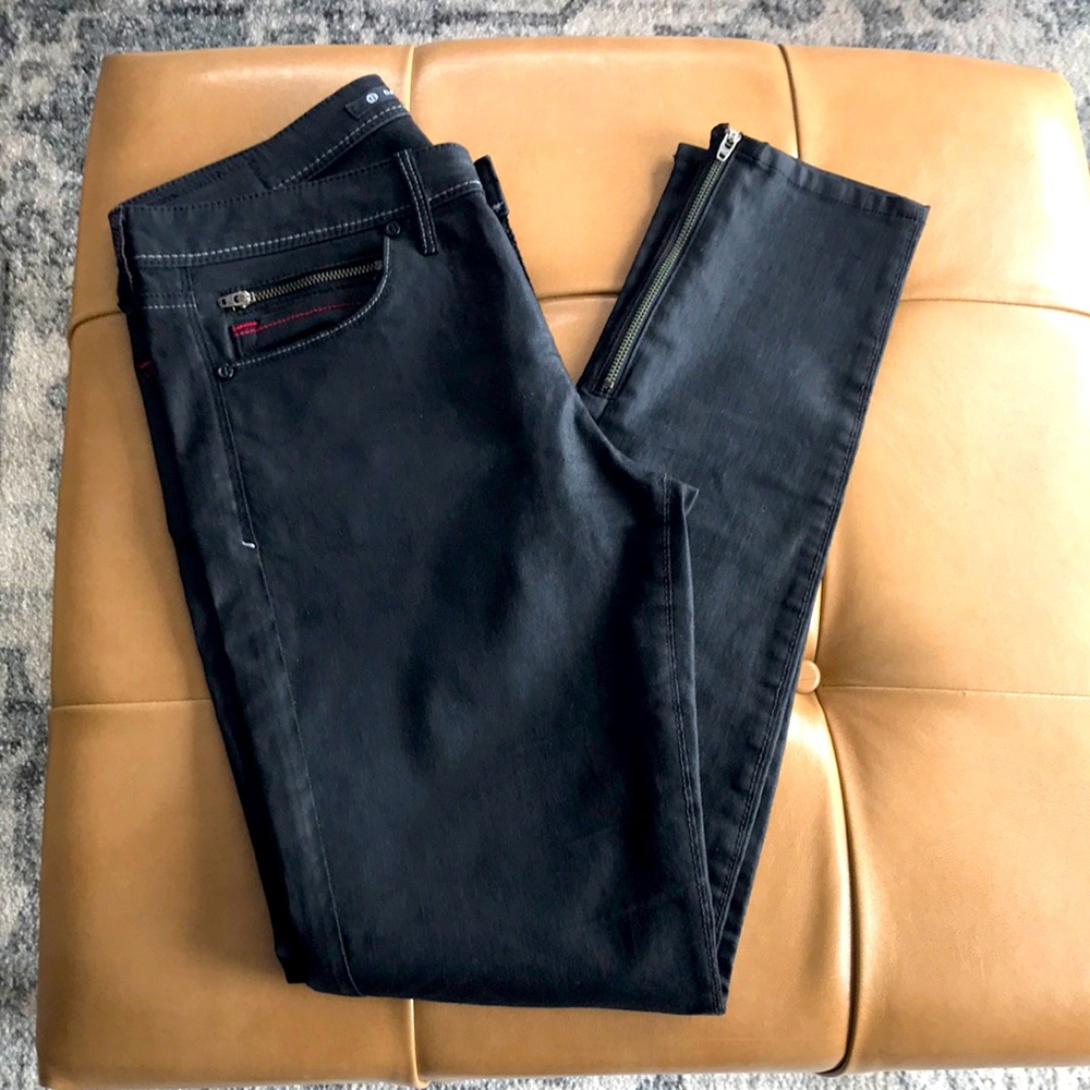 David Bitton Coated Denim Pants